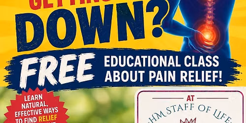 Pain Relief educational class (Free)