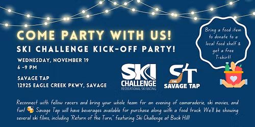 Ski Challenge Season Kick Off Party at Savage Tap
