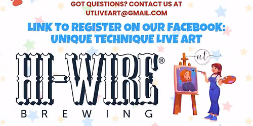 Pet Paint & Sip Party @ HI-WIRE! \ud83d\udc3e\ud83c\udfa8