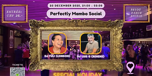 Soir\u00e9e Gala Perfectly Mambo - 20.12.25