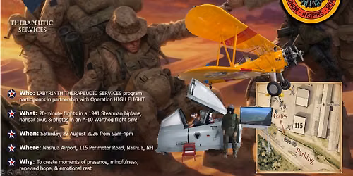 Labyrinth Therapeutic Services Flight Event