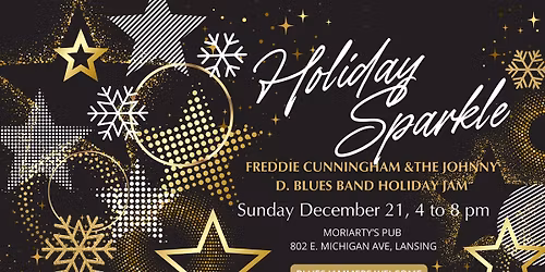 Freddie Cunningham & The Johnny D blues band holiday jam