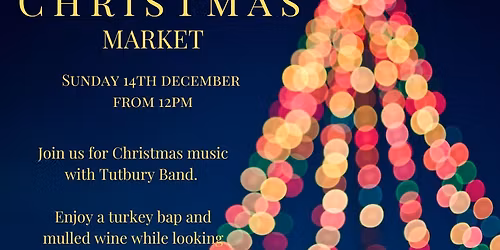 Christmas Market with Tutbury Band