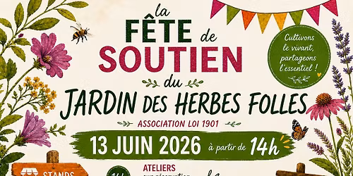 la f\u00eate de soutien du Jardin des herbes folles \u00e0 Montner