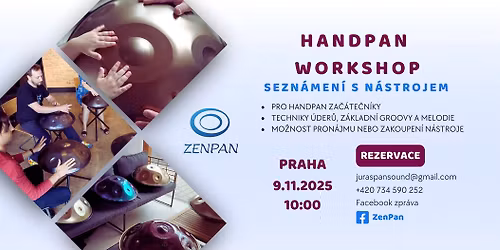 Handpan workshop Praha - Sezn\u00e1men\u00ed s n\u00e1strojem