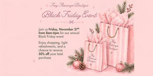Foxy Flamingo Boutique Black Friday Sale