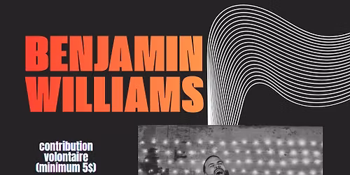 Show Benjamin Williams Au Bar Social Verdun\u2728\ud83d\udd7a\ud83c\udffd