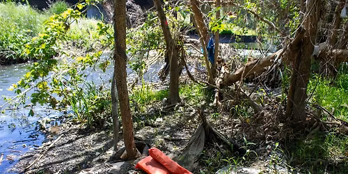 Midweek  Cleanup on Guadalupe River Park at Skyport Drive