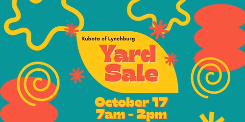 Multi-Family Yard Sale at Kubota of Lynchburg!