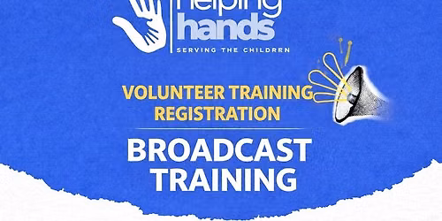 Helping Hands 2026 Training Lunch - Broadcast