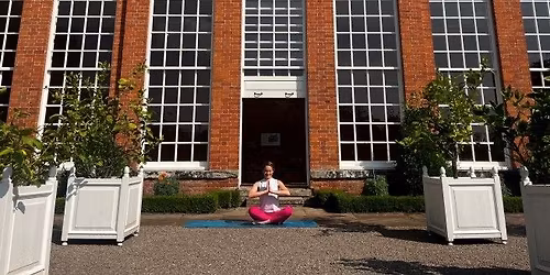 Yoga classes in the Orangery