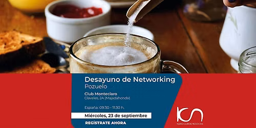 KCN Desayuno de Networking Pozuelo - 23  de septiembre