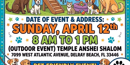 April Community Yard Sale for GALPR