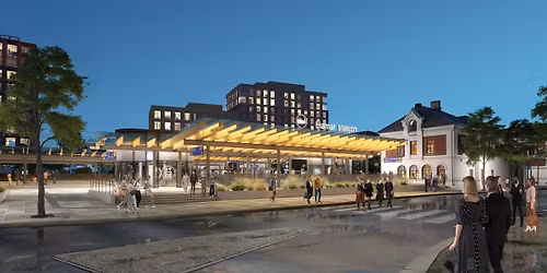 Ingen avsporing n\u00e5, f\u00e5 Dovrebanen p\u00e5 skinner! - Punktmarkering Hamar Stasjon