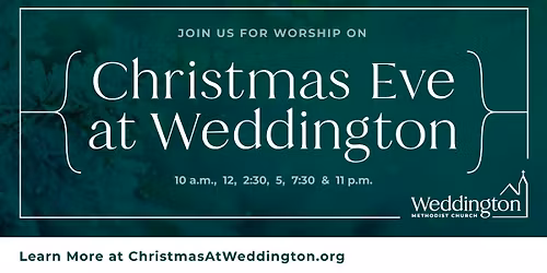 Christmas Eve at Weddington