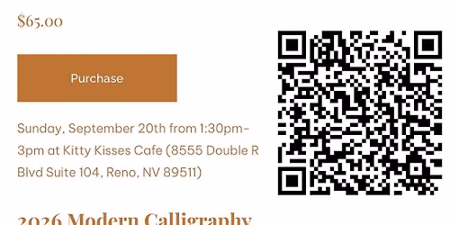 Calligraphy Class at Kitty Kisses Cat Caf\u00e9