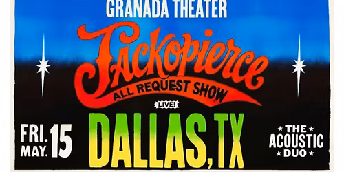 JACKOPIERCE - All Rquests Show | Granada Theater | Dallas, TX