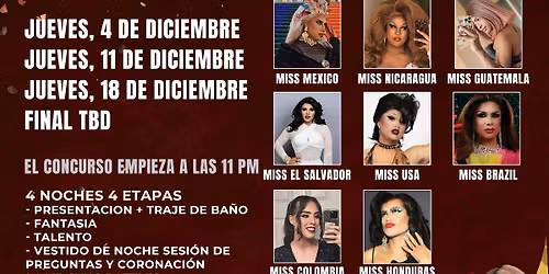 Miss Que Rico 2025 Week 1