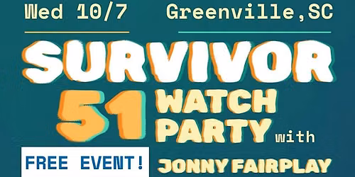 Survivor 51 Watch Party w\/ Jonny Fairplay