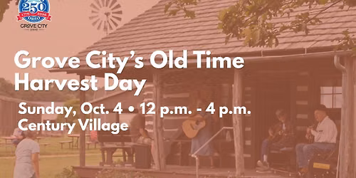 Grove City\u2019s Old Time Harvest Day