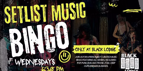 Setlist Music Bingo