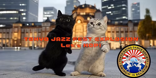 Let's Lindy Hop at Shinjuku Traditional Jazz Fest