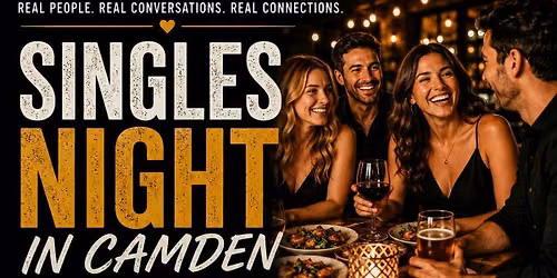 Camden Singles Social  | Curated Event for Singles 39-49yrs