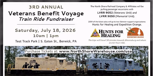 Train Rides | Veterans Benefit Voyage
