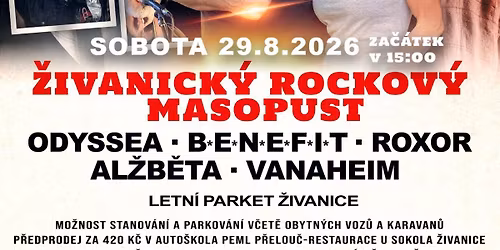 \u017divanick\u00fd rockov\u00fd masopust - 10. ro\u010dn\u00edk Letn\u00ed parket \u017divanice 