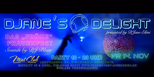 Das "fr\u00fche" Frauenfest von DJane's Delight