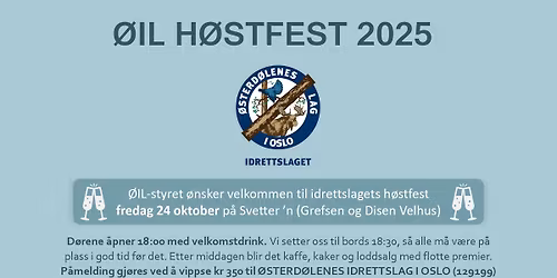 \u00d8IL H\u00d8STFEST 2025