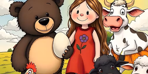 Teddy's Day On The Farm