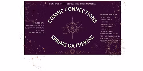 Vibe Tribe- Cosmic Connections Spring Member Meet-up