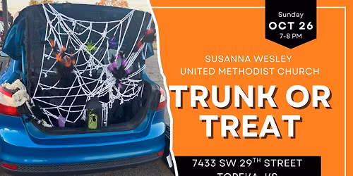 Trunk or Treat- Susanna Wesley UMC