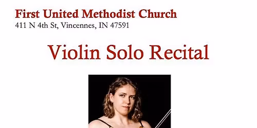 Violin Solo Recital