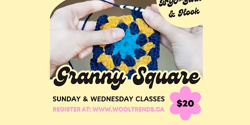 Granny Square Basics | Evenings & Weekends