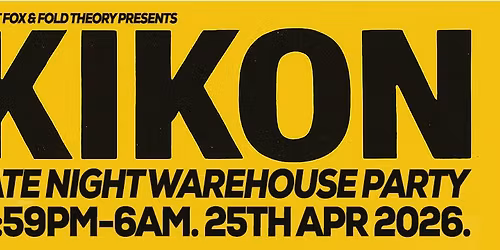 Juliet Fox & Fold Theory Pres: Kikon