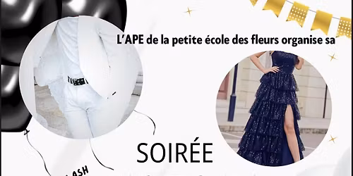 Soir\u00e9e blanc et noir 