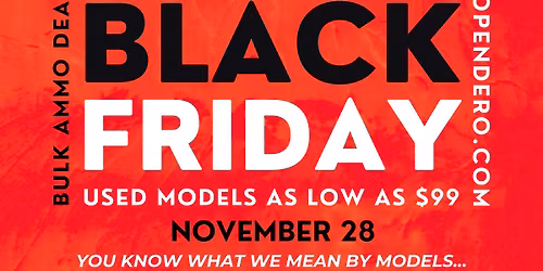 Black Friday Blowout