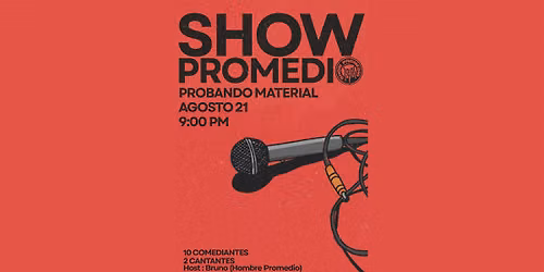 Show Promedio - Probando Material