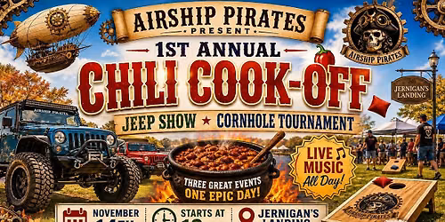 Chili Cook-Off\/ Jeep Show\/ Cornhole Tournament