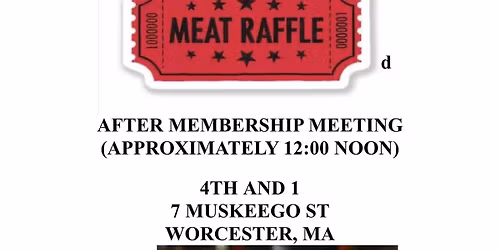 Teamsters Local 170 Scholarship Fund Meat Raffle