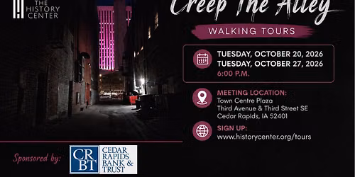 Creep the Alley - Walking Tour