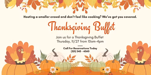 Thanksgiving Buffet