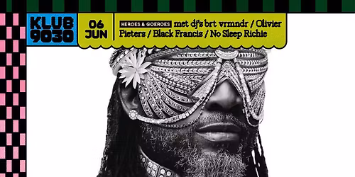 heroes & goeroes: OLIVIER PIETERS + BLACK FRANCIS + NO SLEEP RICHIE + BRT VRMNDR @ Klub9030