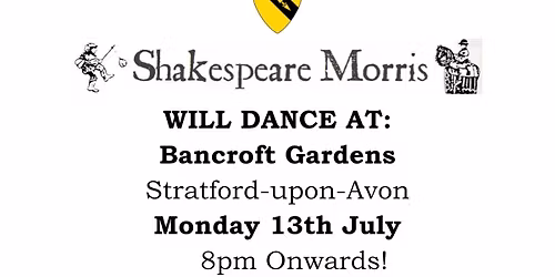 Dance out on Bancroft Gardens, Stratford-upon-Avon