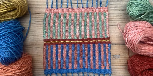 Introduction to Frame Loom Weaving Workshop at Seeded, Southsea