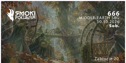 SMOCZA LIGA 2026 - Turniej Middle-earth SBG - Krak\u00f3w - Pa\u017adziernik - Klaster Innowacji