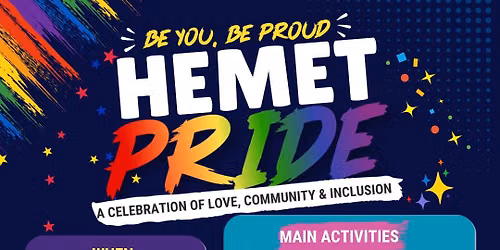 Be You, Be Proud - Hemet Pride