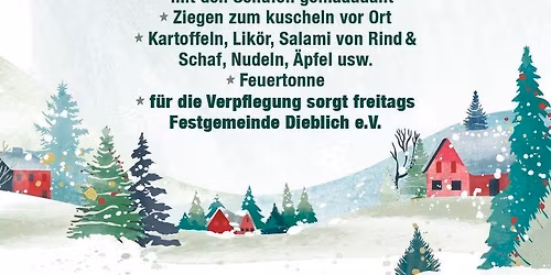 Weihnachtsbaumverkauf Dieblich-Berg Freitags mit Festgemeinde Dieblich E.V.
